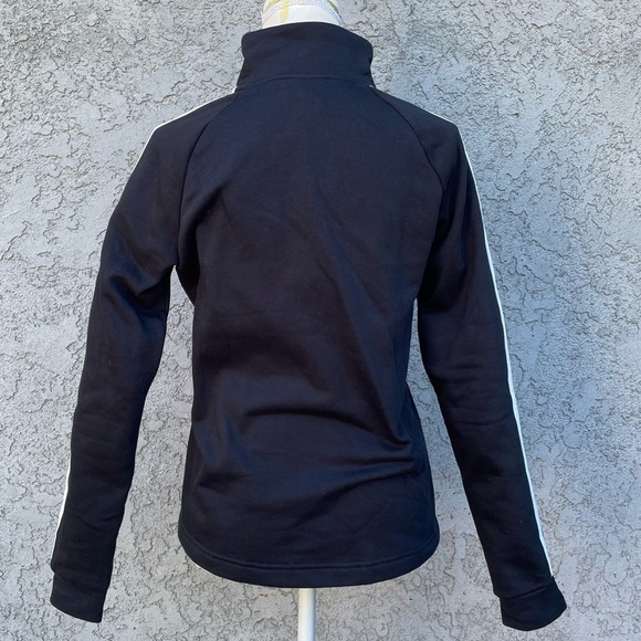 adidas Pullover Long Sleeve  Quarter-Zip 3-Stripe Women's  Size Small - Picture 6 of 11